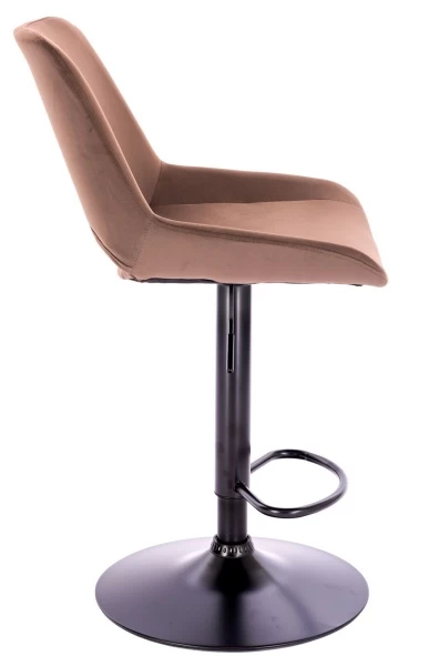 Барный стул Everprof Flash Ткань Шоколад для кафе, ресторанов и кухни