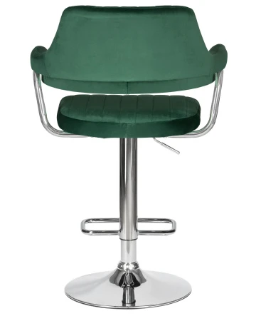 Купить Стул барный DOBRIN CHARLY, зеленый велюр (MJ9-88) по выгодной цене для кафе, ресторанов и кухни