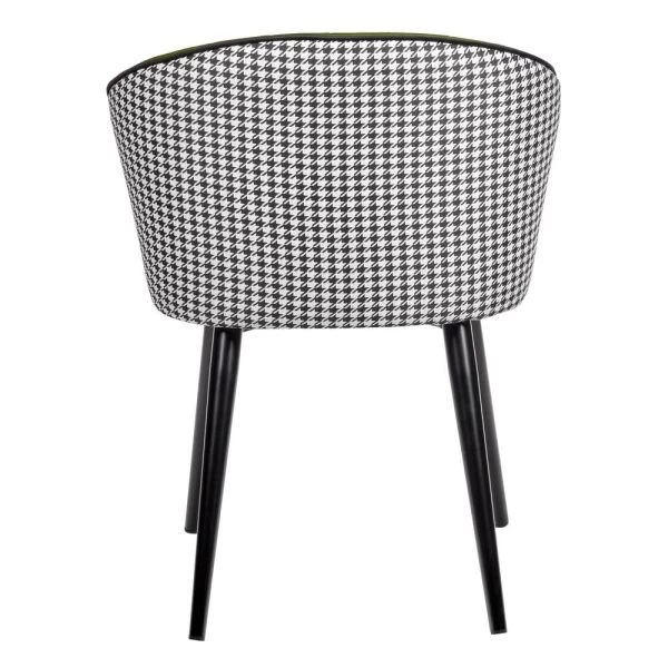 Купить Стул Paola зеленый с жаккардом по низкой цене