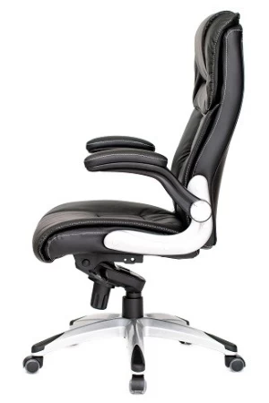 Кресла для больших людей - Кресло Nickolas (Николас) (Экокожа Бордо)