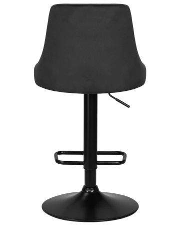 Купить Стул барный DOBRIN JOSEPH BLACK, черный велюр (MJ9-101) по выгодной цене для кафе, ресторанов и кухни