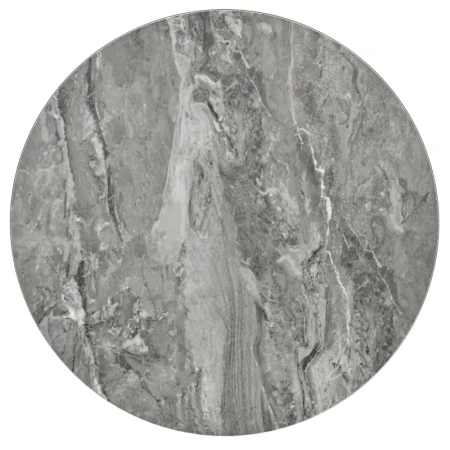 Купить Кофейный столик Vision диам.40см x 54см, металл под дерево, керамика по низкой цене