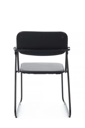 Кресло Nix Plus RCH OMKL-03B Черный/Металл Черный для посетителей и сотрудников фото