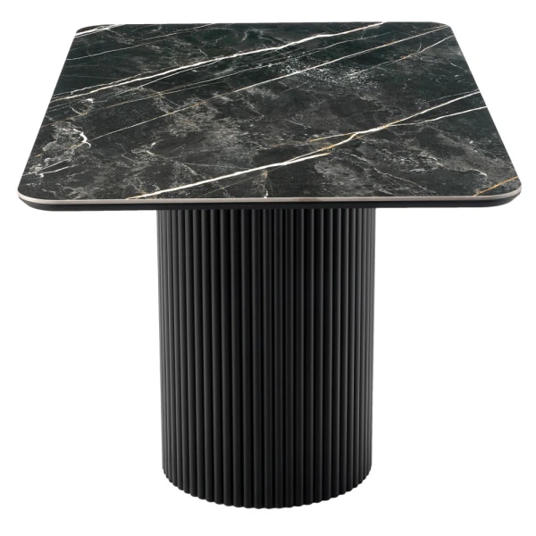 Купить Стол Festa 140x85x77см, керамогранит Wacom мрамор по низкой цене