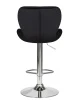 Купить Набор 2 шт Стул барный DOBRIN BARNY, черный велюр (MJ9-101) в интернет-магазине КупиКресла.ру