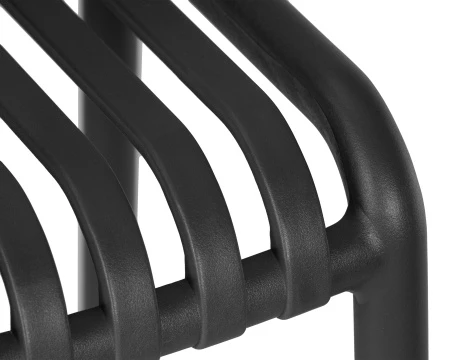 Купить Стул барный DOBRIN CHLOE BAR, темно-серый (GR-04) по выгодной цене для кафе, ресторанов и кухни