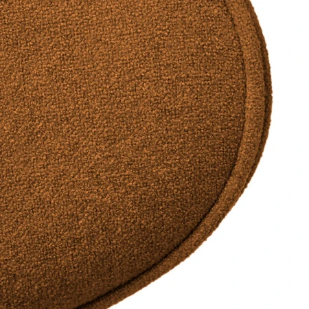 Купить Стул Lucas 3 терракотовый букле с ножками цвета орех по низкой цене