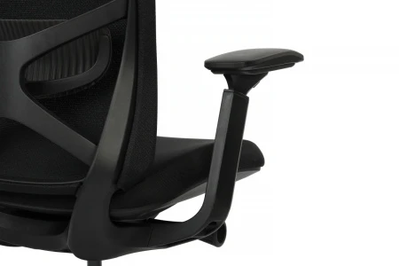 Эргономичные кресла - Кресло Gemini EGE-002A Черный пластик/Черный