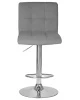 Купить Стул барный DOBRIN CANDY, серый велюр (MJ9-75) по выгодной цене для кафе, ресторанов и кухни