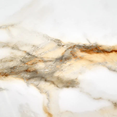 Купить Стол Aura D110, керамогранит Calacatte gold мрамор, чёрный по низкой цене