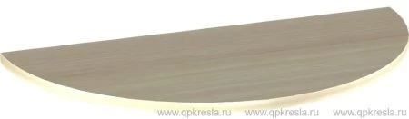 Столешница модульного стола полукруглая С-ФР- 1.4.3