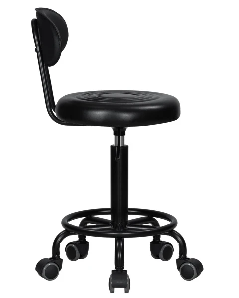 Табурет мастера DOBRIN BILLY BLACK, черный | Купить в КупиКресла.ру