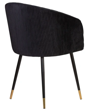 Купить Стул обеденный DOBRIN MARY, черный велюр (1922-21) в интернет-магазине КупиКресла.ру