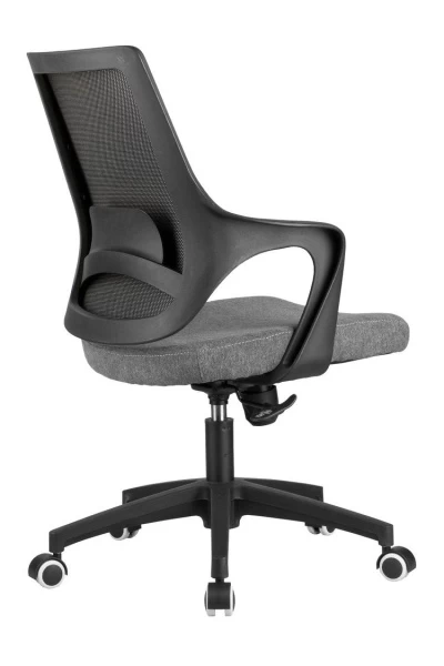 Кресло 928 (Ткань кашемир Черный) Серый