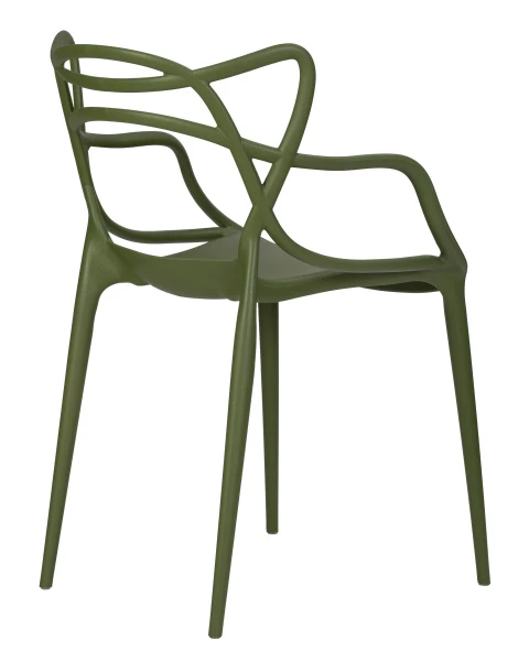 Купить Набор 4 шт Стул обеденный DOBRIN MASTERS, зеленый хаки (G-17) по низкой цене
