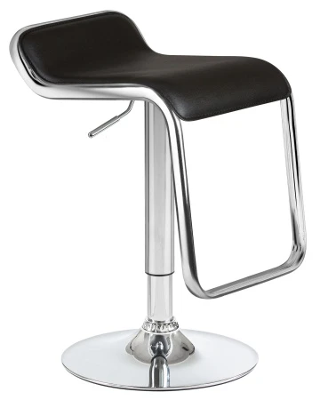 Купить Стул барный DOBRIN CRACK, чёрный по выгодной цене для кафе, ресторанов и кухни