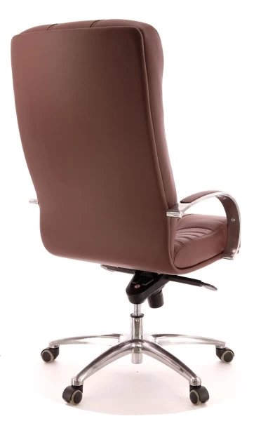 Кресло Everprof Atlant AL M кожа коричневый