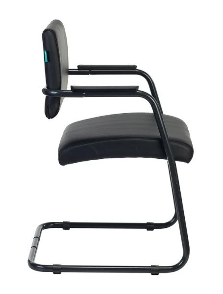 Купить Кресло Бюрократ CH-271N-V черный Leather Black эко.кожа полозья металл черный по выгодной цене