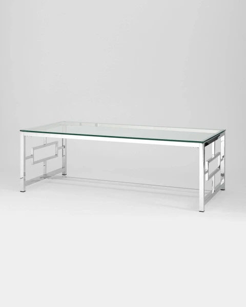 Купить Журнальный стол 120*60 БРУКЛИН серебро по низкой цене