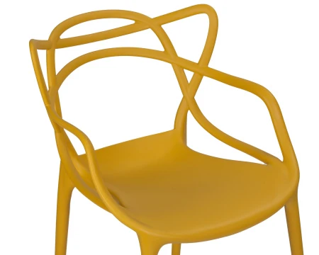 Купить Стул обеденный DOBRIN MASTERS, горчичный (Y-03) по низкой цене