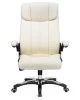 Кресла руководителя - Офисное кресло для руководителей RONALD (кремовый)