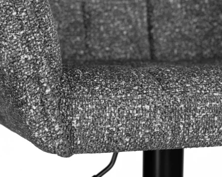 Купить Стул барный DOBRIN RALF, серый твид (LEO11) по выгодной цене для кафе, ресторанов и кухни