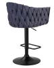Купить Набор 2 шт Стул барный DOBRIN LEON, синяя ткань (LAR-275-29) в интернет-магазине КупиКресла.ру