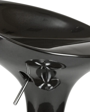 Купить Стул барный DOBRIN BOMBA, чёрный по выгодной цене для кафе, ресторанов и кухни