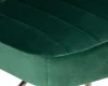 Купить Стул барный DOBRIN CHARLY, зеленый велюр (MJ9-88) по выгодной цене для кафе, ресторанов и кухни