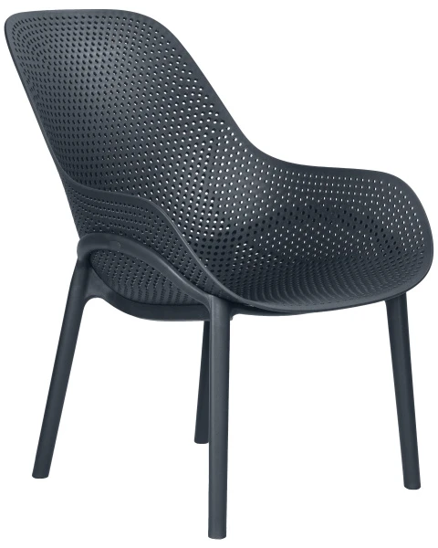 Купить Кресло DOBRIN LONZO, антрацит (GR-12) с УФ-защитой по низкой цене