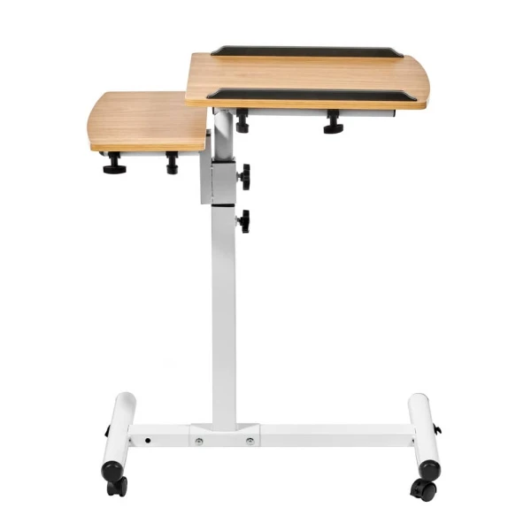 Купить Стол многофункциональный Palma 60x40x62-96см, светлое дерево, белый по низкой цене