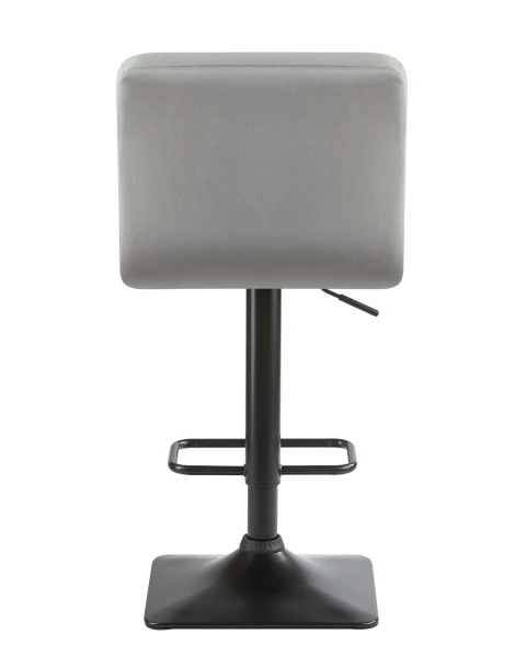 Стул барный DOBRIN DOMINIC, серый велюр (MJ9-75) для кафе, ресторанов и кухни