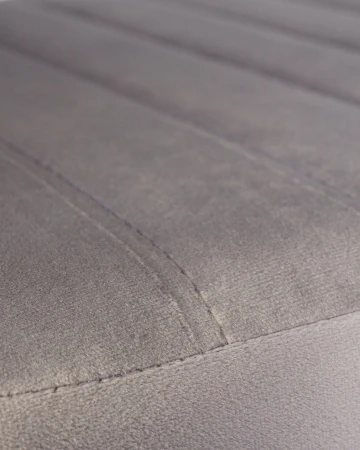 Купить Стул барный DOBRIN CHARLY GOLD, серый велюр (MJ9-75) по выгодной цене для кафе, ресторанов и кухни