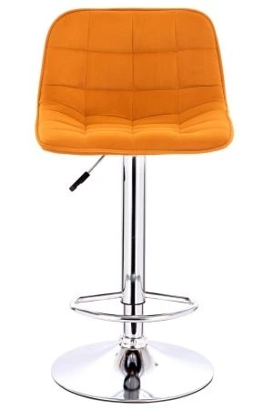 Купить Барный стул Everprof Cooper Ткань Горчичный по выгодной цене для кафе, ресторанов и кухни