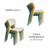 Купить Стул Spot горчичный по низкой цене