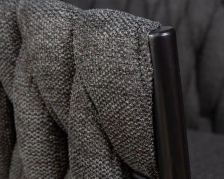 Купить Набор 2 шт Стул обеденный DOBRIN MATILDA, графитовая ткань (LAR-275-21) в интернет-магазине КупиКресла.ру