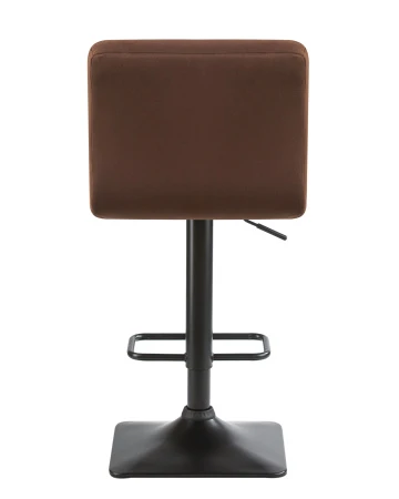 Купить Стул барный DOBRIN DOMINIC, шоколадный велюр (MJ9-111) по выгодной цене для кафе, ресторанов и кухни