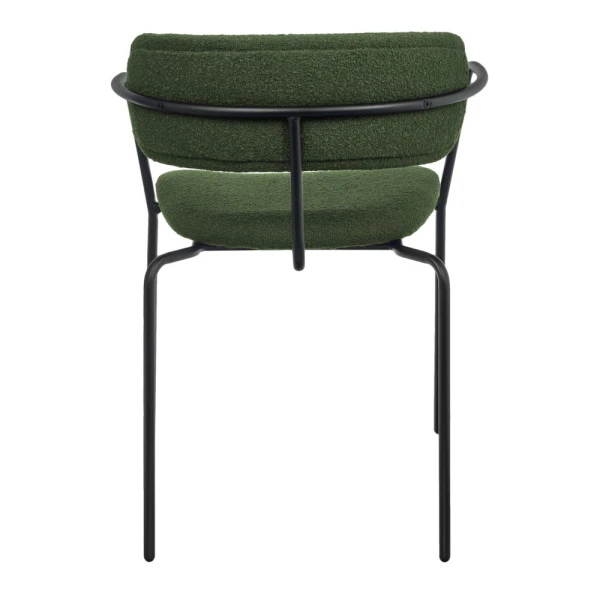 Купить Стул Ant букле зелёный по низкой цене