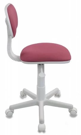Детские компьютерные кресла - Кресло детское Бюрократ CH-W201NX розовый 26-31 крестовина пластик пластик белый