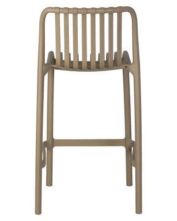 Купить Стул полубарный DOBRIN CHLOE, бежевый (GR-03) по выгодной цене для кафе, ресторанов и кухни