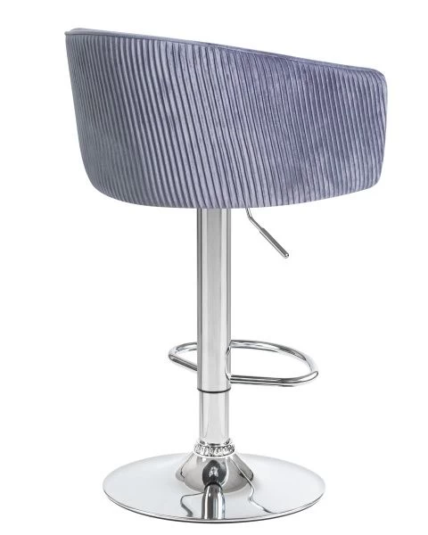 Стул барный DARCY (серый велюр (1922-19))