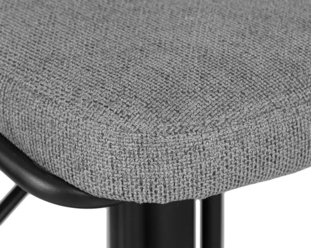 Купить Стул барный DOBRIN OLIVER, серая ткань (FLY1347-17) по выгодной цене для кафе, ресторанов и кухни