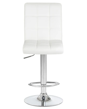Купить Стул барный DOBRIN KRUGER, белый по выгодной цене для кафе, ресторанов и кухни