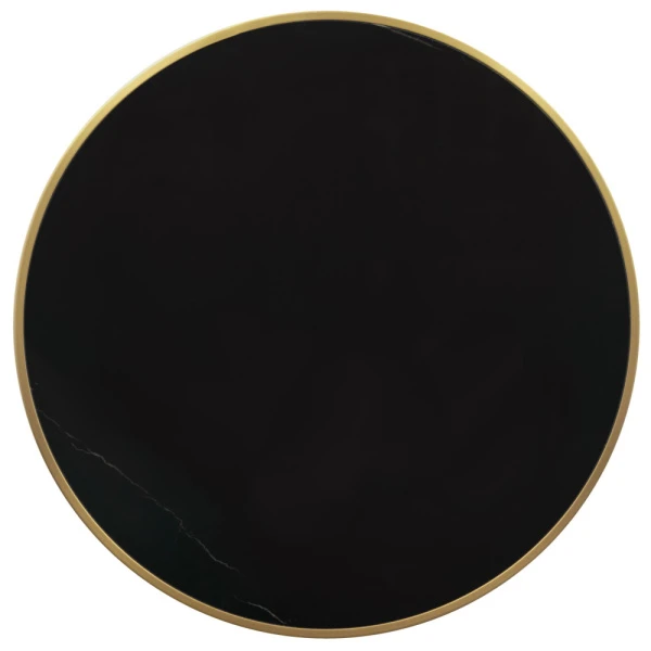 Купить Кофейный столик Gloria диам.50см x 54см, чёрный, металл по низкой цене