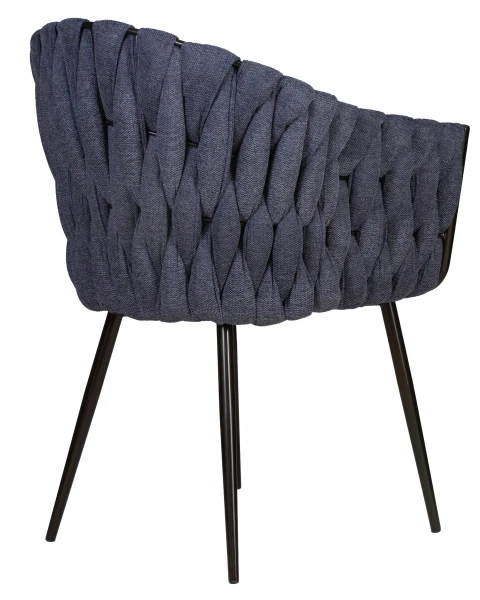 Купить Набор 2 шт Стул обеденный DOBRIN MATILDA, синяя ткань (LAR-275-29) по низкой цене