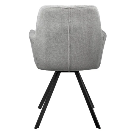 Купить Стул Grant серый шенил на поворотном механизме по низкой цене