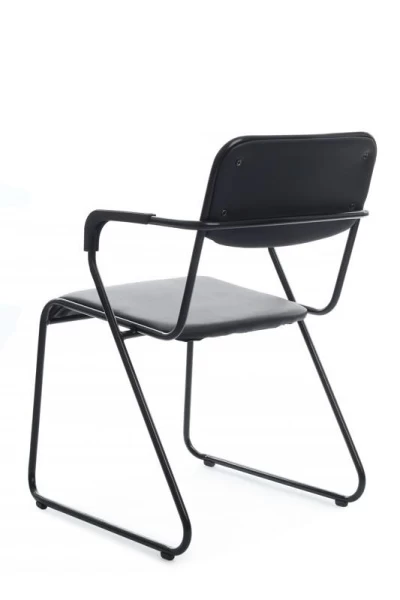 Купить Кресло Nix Plus RCH OMKL-03B Черный/Металл Черный по выгодной цене