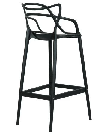 Купить Стул барный MASTERS BAR (цвет чёрный) по выгодной цене для кафе, ресторанов и кухни