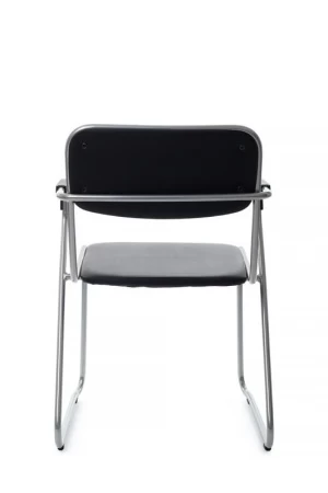 Кресло Nix Plus RCH OMKL-03 Черный/Металл окрашенный Хром для посетителей и сотрудников фото