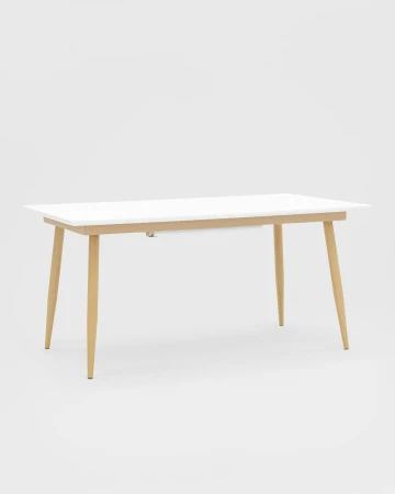 Купить Стол обеденный Стокгольм раскладной 160-220*90 белый по низкой цене